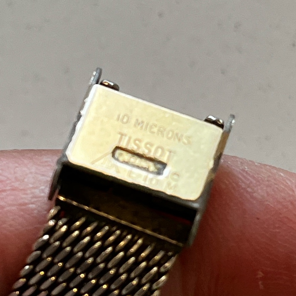 TISSOT STYLIST from 1960's Ladies gold plated mechanical ladies watch - Picture 10 of 13